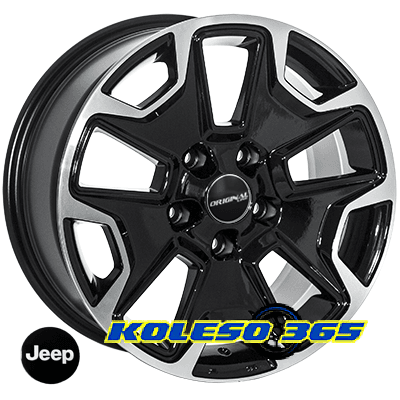 Zorat Wheels 9080 8x17 5x127 ET35 DIA71.6 Black polished (Черный с полированной лицевой частью)