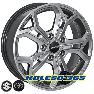 ZF FE190 6.5x16 5x114.3 ET50 DIA60.1 Hyper black (Насыщенный черный, иногда темно-серебристый)