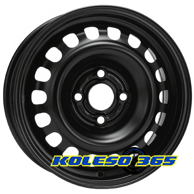 ALST (KFZ) 6515 Opel 5.5x14 4x100 ET39 DIA56.6 Black