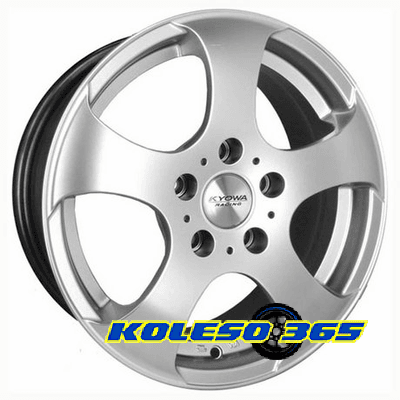 Kyowa Racing KR-336 7x16 5x100 ET40 DIA73.1 Hyper Silver (Cупер серебро)