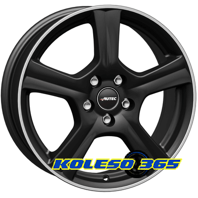 Autec Ionik 6x15 4x108 ET45 DIA63.3 Black Matt Polished (Черный матовый полированный)