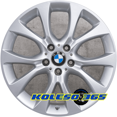 BMW OEM 6853953 9x19 5x120 ET48 DIA74.1 Silver (Серебро)