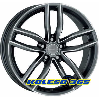 Mak Sarthe 8x18 5x112 ET28 DIA66.5 Gun Metallic - Mirror Face