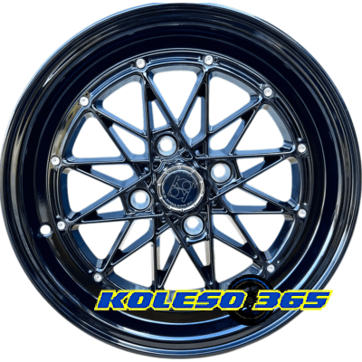 Flow Forming FF122 5x14 4x100 ET25 DIA73.1 Black