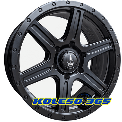 Voin Yukon 6 8.5x18 6x120 ET20 DIA67.1 Black Matt (Черный матовый)