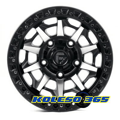 Off Road Wheels OW1261 8x15 5x139.7 ET0 DIA110.1 Черный с дымкой полностью полированный