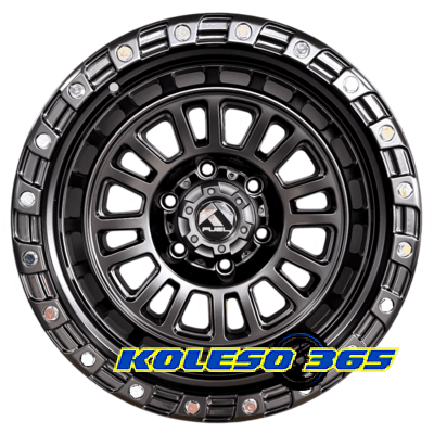 Off Road Wheels FBX040-7 9x17 6x139.7 ET0 DIA110.1 Black Matt (Черный матовый)