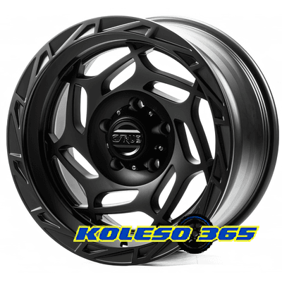 Off Road Wheels OW1702 8.5x17 5x127 ET-12 DIA71.5 Black Matt (Черный матовый)