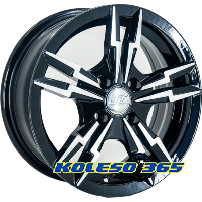 GT 4954 6x14 4x98 ET35 DIA58.6 Black Matt (Черный матовый)