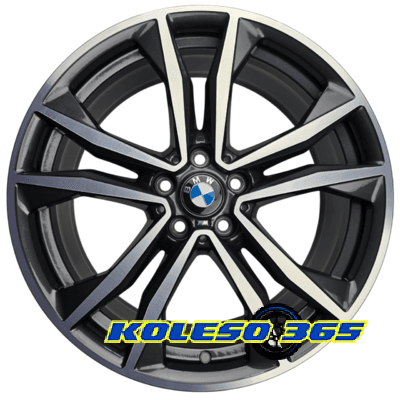 BMW OEM 36118008616 8x19 5x112 ET47 DIA66.6 Grey Polished (Темно-серый с полированной лицевой частью)