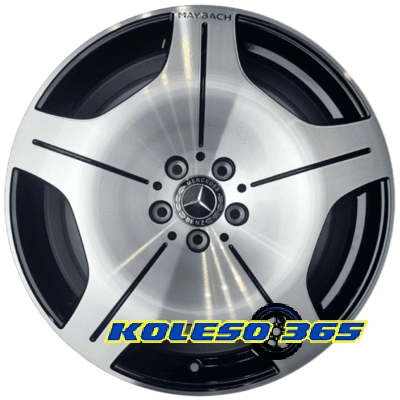 Mercedes OEM A2234015600 8.5x19 5x112 ET31.5 DIA66.6 Black polished (Черный с полированной лицевой частью)