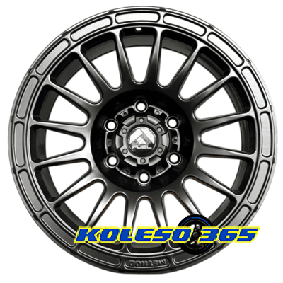 Off Road Wheels JT130-7 8.5x17 6x139.7 ET0 DIA110.1 Black Matt (Черный матовый)