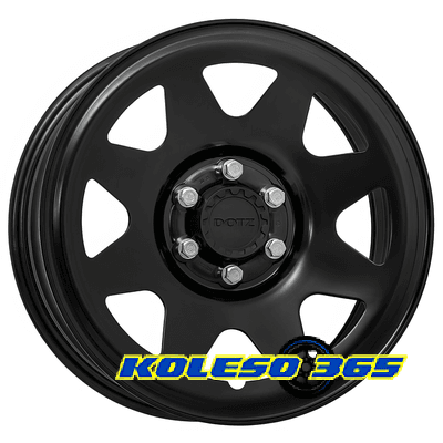 Dotz Dakar HD 7x17 6x120 ET44 DIA75 Black