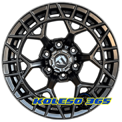 Off Road Wheels FBX229-7 9x17 6x139.7 ET0 DIA110.1 Black Matt (Черный матовый)