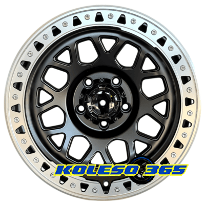 Flow Forming DX130 9x17 5x127 ET-12 DIA71.6 Black Matt (Черный матовый)