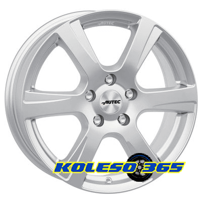 Autec Polaric 7.5x17 5x112 ET52 DIA66.6 Silver (Серебро)