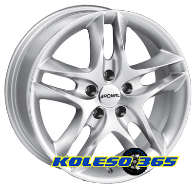 Ronal LZ 7x15 5x120 ET37 DIA72.5 Silver (Серебро)
