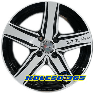 Sportmax Racing SR-3111Z 7x16 4x98 ET40 DIA58.6 Black polished (Черный с полированной лицевой частью)