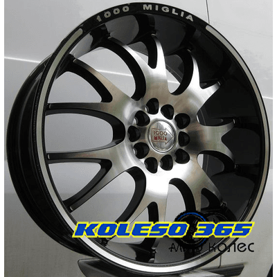 Lawu RX-168 7.5x18 5x100 ET38 DIA73.1 Machine black
