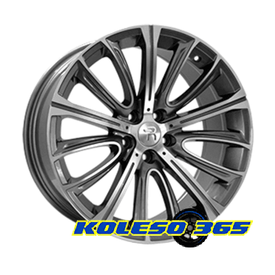 Replay BMW (B227) 9.5x19 5x112 ET39 DIA66.6 Gun metal full polish (Темно-серый с полированным ободом)