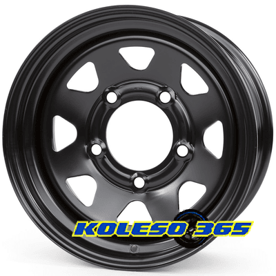 Dotz Dakar 6x15 5x139.7 ET0 DIA110.1 Black