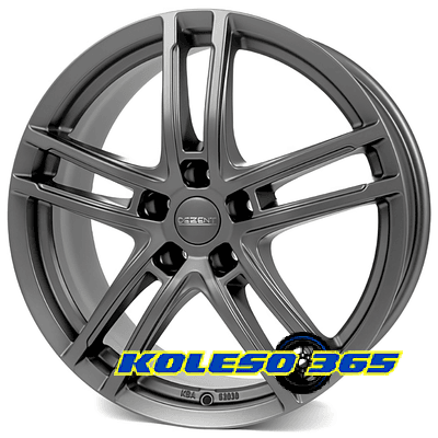 Dezent TZ  6.5x16 4x108 ET40 DIA63.4 Matte Graphite (Матовый графит)