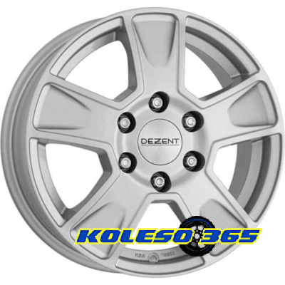 Dezent VAN 6.5x16 5x112 ET52 DIA66.6 Silver (Серебро)