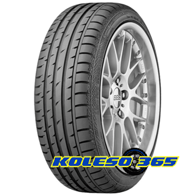 Continental ContiSportContact 3 295/30 ZR19 100Y XL FR N1