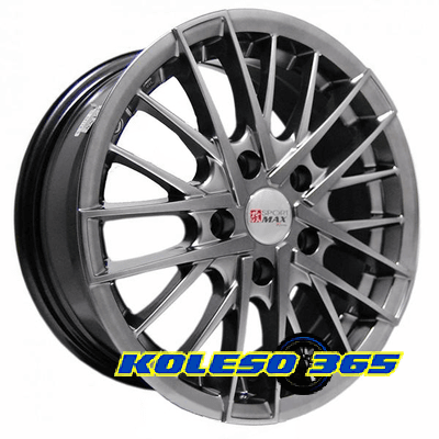 Sportmax Racing SR-3260 6.5x15 5x112 ET38 DIA67.1 Hyper black (Насыщенный черный, иногда темно-серебристый)