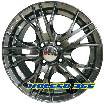 Sportmax Racing SR-3267 6x14 4x100 ET35 DIA67.1 Hyper black (Насыщенный черный, иногда темно-серебристый)